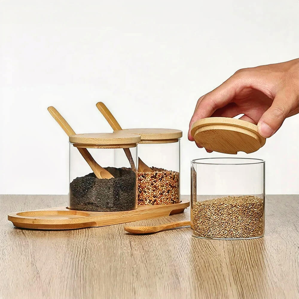 Hector Stacking Canisters With Rack Set - Image 3